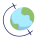 Geography subject icon.